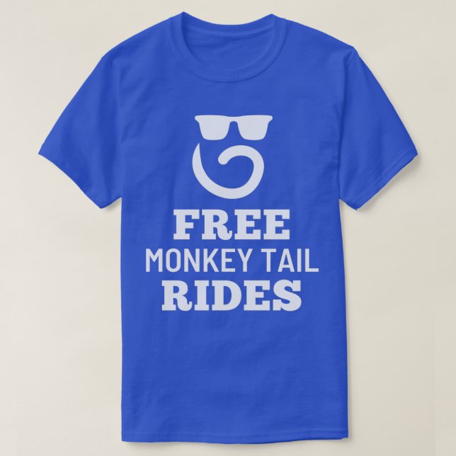 Camiseta Barba de cola de mono gratis (Diseño del anverso)