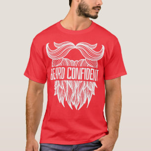 Camiseta Barba de confianza Hombres Hipster Barba completa 