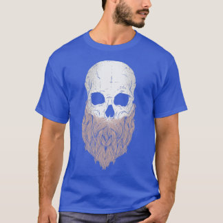 Camiseta Barba de cráneo barba completa