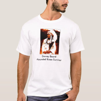 Camiseta Barba de Dewey, superviviente de la rodilla de