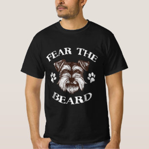 Camiseta Barba de miedo Schnauzer