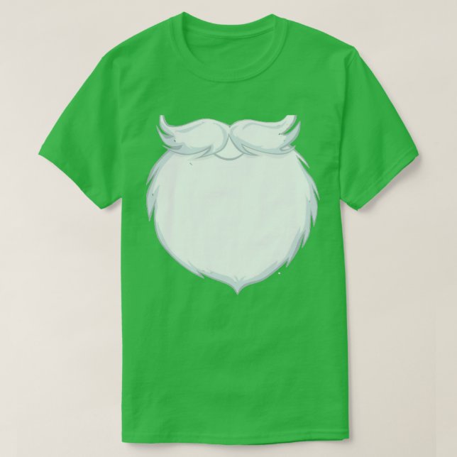 Camiseta barba de santa 3 (Diseño del anverso)