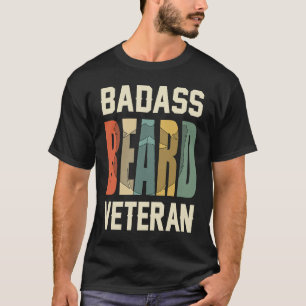 Camiseta Barba de veterano soldado militar
