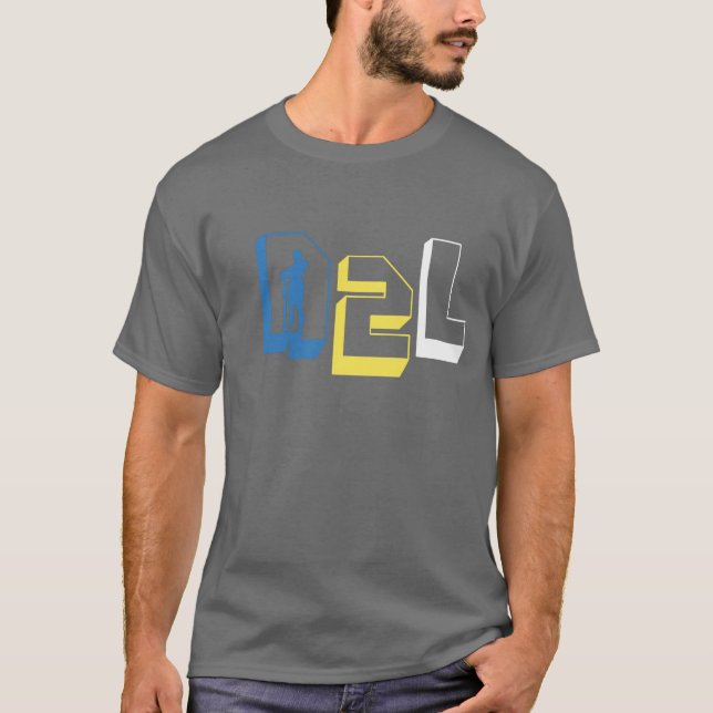Camiseta Barba del gris del guerrero de N2L (Anverso)
