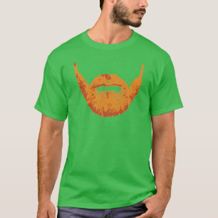 Camiseta Barba del irlandés del jengibre
