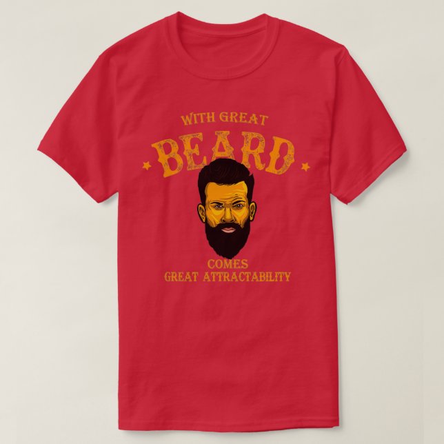 Camiseta barba divertida t 1 (Diseño del anverso)