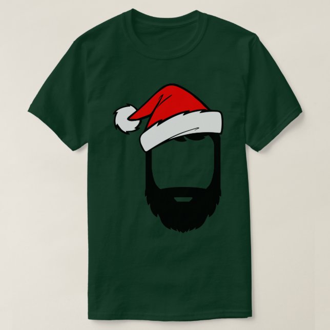 Camiseta Barba festiva (Diseño del anverso)