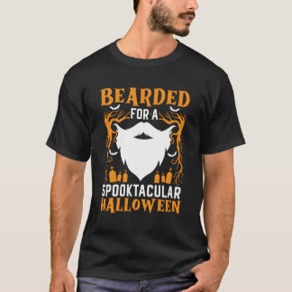 Camiseta Barba Halloween Trick O Trate Mustache Beart