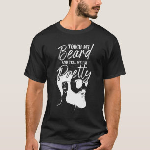 Camiseta Barba Hombre Barbudo Toca Mi Barba Y Dime Que Soy