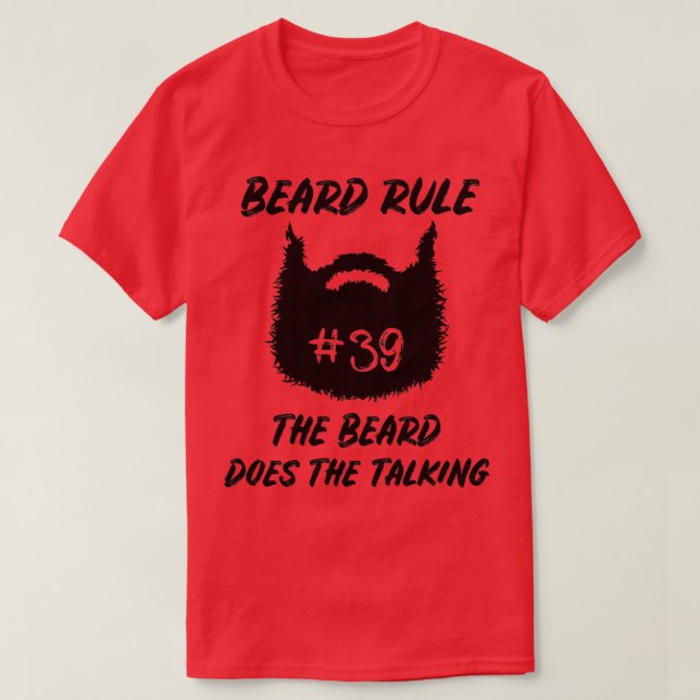 Camiseta Barba Hombres Barba Lover Barber Regalo 3 (Diseño del anverso)