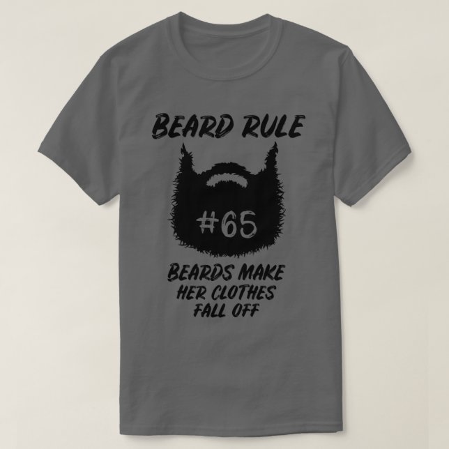Camiseta Barba masculina barba lover Barber regalo 7 (Diseño del anverso)