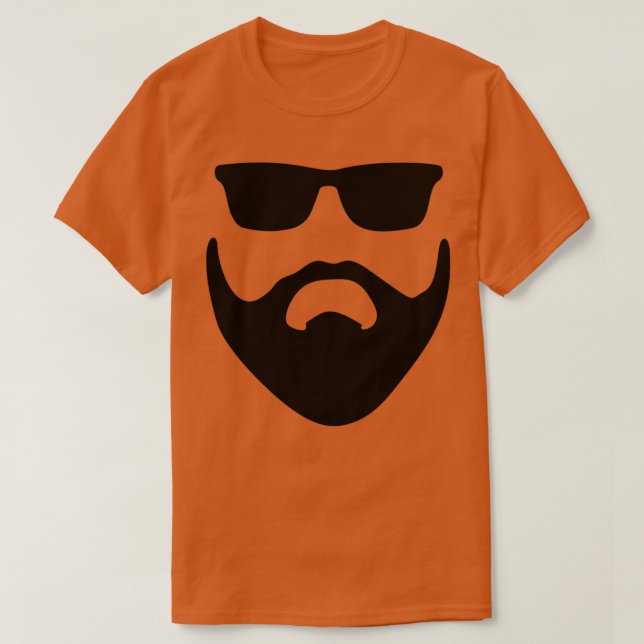 Camiseta Barba moderna (Diseño del anverso)