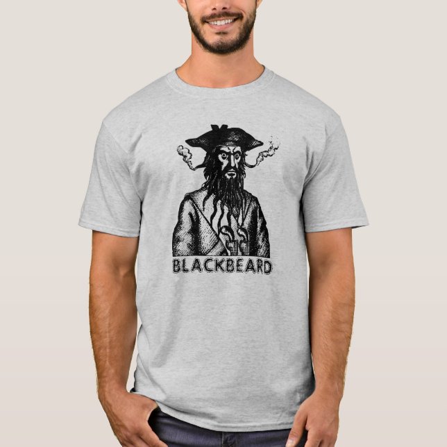 Camiseta Barba negra (Anverso)
