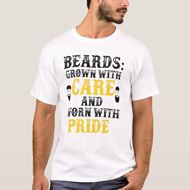 Camiseta Barba Que Dice Para Los Hombres Humor Meme Cita Ba (Anverso)