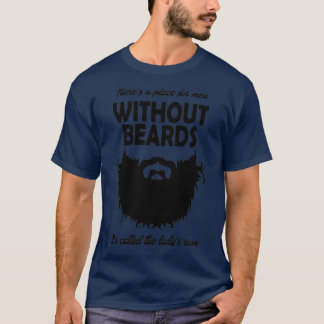 Camiseta Barba retro sin barba Las habitaciones de los Lady