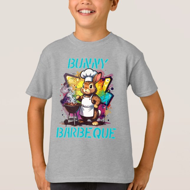 Camiseta Barbacoa de Conejito (Anverso)
