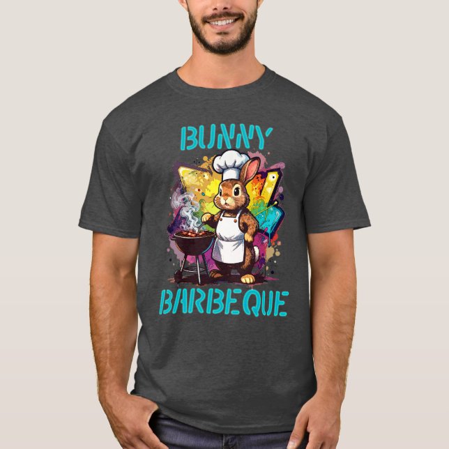 Camiseta Barbacoa de conejos (Anverso)