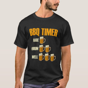 Camiseta Barbacoa de temporizador de barbacoa