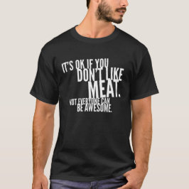 Camiseta Barbacoa del ventilador de la carne del carnicero