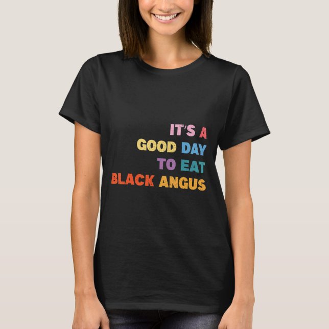 Camiseta Barbacoa Es un buen día para comer parrilladas de  (Anverso)