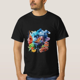 Camiseta barbacoa y parrilla