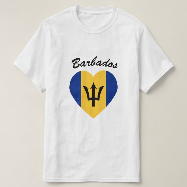 CAMISETA BARBADOS (Diseño del anverso)