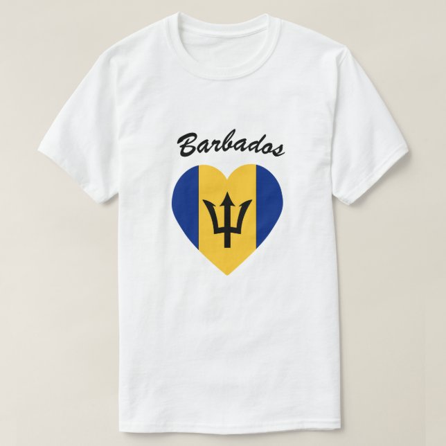 CAMISETA BARBADOS (Diseño del anverso)