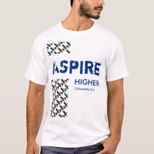 Camiseta Barbados ASPIRE HIGHER Inspirador