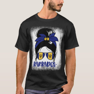 Camiseta Barbados: Desordenado Bun Barbadians