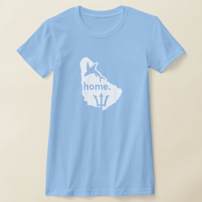 Camiseta Barbados Es Mi Hogar (Distribución)