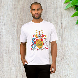 Camiseta Barbados Escudo De Armas Mens Activa