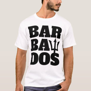 Camiseta Barbados Orgullosos barbadenses Bajan Patriótico B