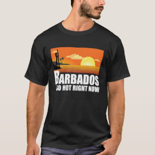 Camiseta Barbados tan caliente ahora mismo Retro Travel Bea