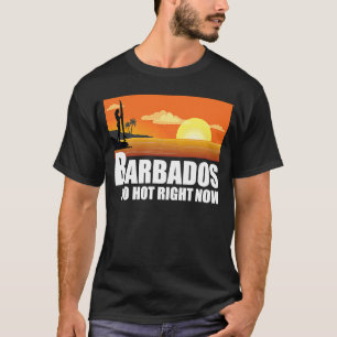 Camiseta Barbados tan caliente ahora mismo Retro Travel Bea