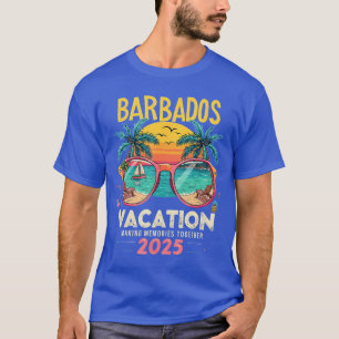 Camiseta Barbados Vacation 2025 Tropical Beach Vibes Vacati