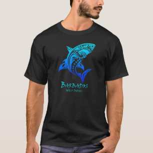 Camiseta Barbados West Indies: La vieja tribal del tiburón 