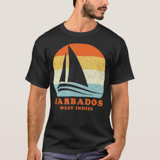 Camiseta Barbados West Indies Vintage Vela