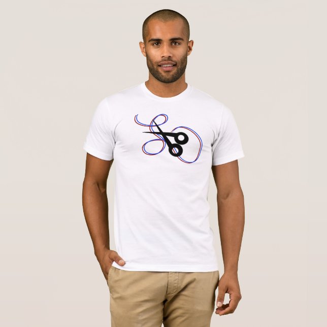 Camiseta Barbar Stylist Scissor Swirl (Anverso completo)