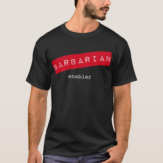 Camiseta bárbara del Enabler (Anverso)