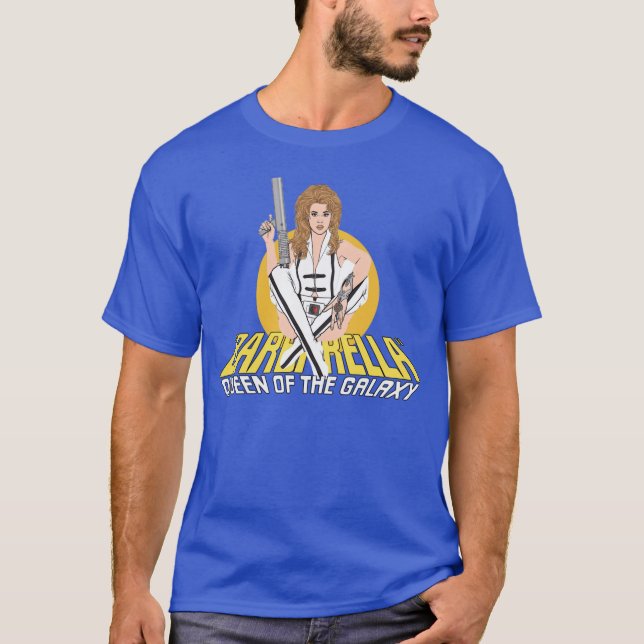 Camiseta Barbarella divertida (Anverso)