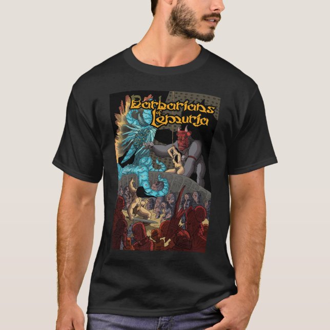 Camiseta Bárbaros de Lemuria (Anverso)