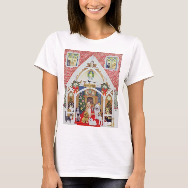 Camiseta Barbas blancos y negros (Anverso)
