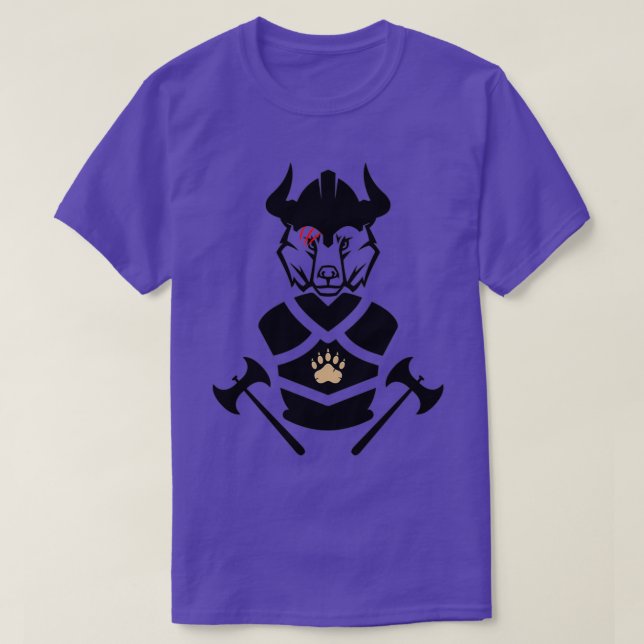 Camiseta BarBearian El oso bárbaro (Diseño del anverso)