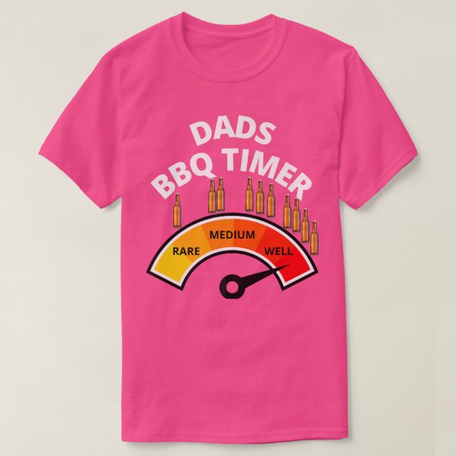 Camiseta Barbecue & Beer Grilling BBQ Timmer for Men  (Diseño del anverso)
