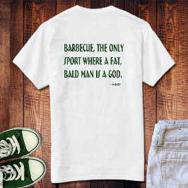 Camiseta Barbecue God TShirt