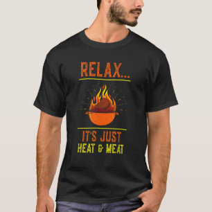 Camiseta Barbecue Grill Griller Grillfather