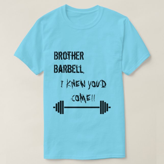 Camiseta Barbell de Brother (Diseño del anverso)