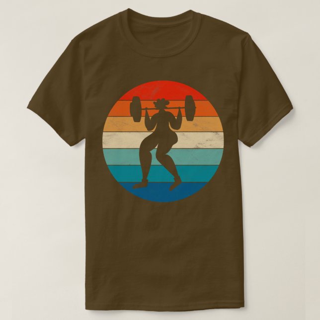 Camiseta Barbell Workout (Diseño del anverso)