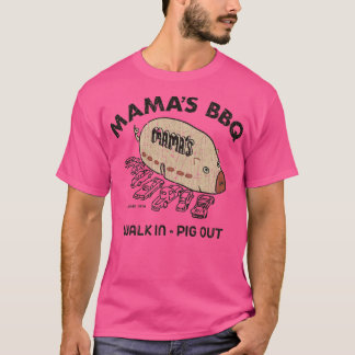 Camiseta Barbeque Mamas BBQ 1956