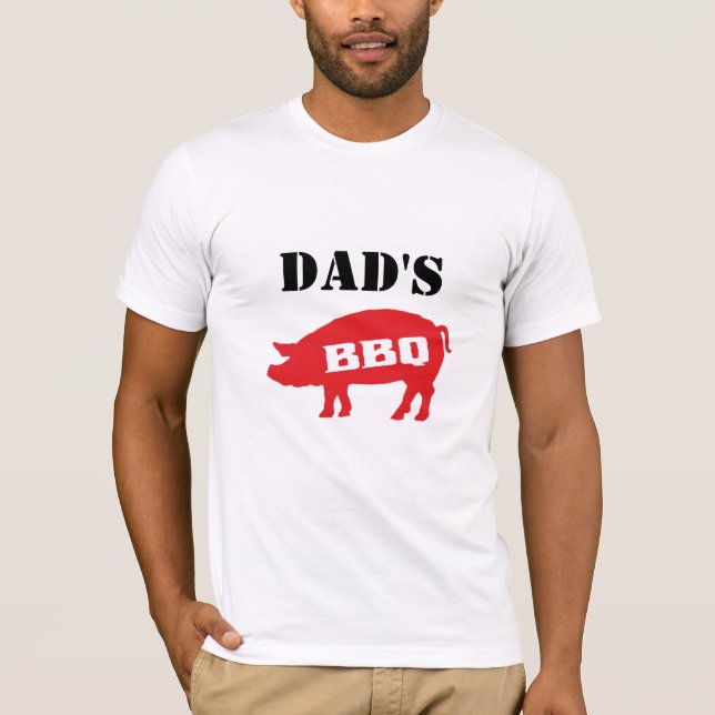 Camiseta Barbeqye de papá (Anverso)